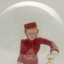 LOUIS VUITTON Bell Boy Snow Globe Clear M99551 LV Auth 124650-10