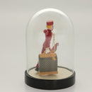 LOUIS VUITTON Bell Boy Snow Globe Clear M99551 LV Auth 124650-4