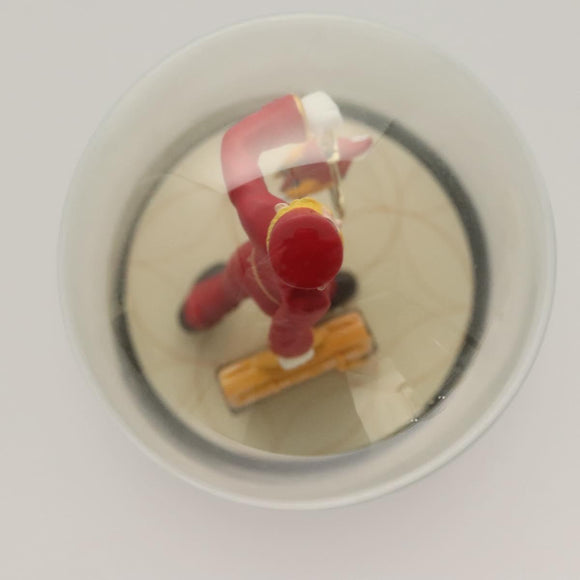 LOUIS VUITTON Bell Boy Snow Globe Clear M99551 LV Auth 124650