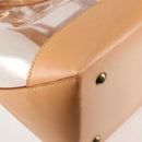 LOUIS VUITTON Isaac Mizrahi Tote Bag Vinyl Leather Clear M99027 Auth 124651SAV-17