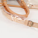 LOUIS VUITTON Isaac Mizrahi Tote Bag Vinyl Leather Clear M99027 Auth 124651SAV-18