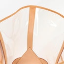 LOUIS VUITTON Isaac Mizrahi Tote Bag Vinyl Leather Clear M99027 Auth 124651SAV-21