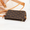 LOUIS VUITTON Isaac Mizrahi Tote Bag Vinyl Leather Clear M99027 Auth 124651SAV-27