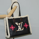 LOUIS VUITTON Monogram Shearing On The Go GM Tote Bag M56958 LV Auth 124652S-24