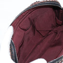 CHANEL Chain Shoulder Bag Tweed Black CC Auth 124656AM-26