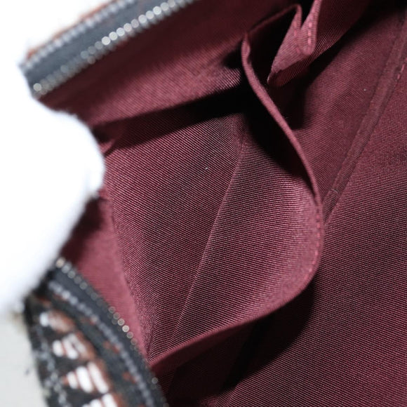 CHANEL Chain Shoulder Bag Tweed Black CC Auth 124656AM