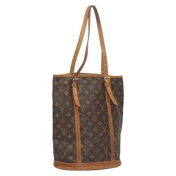 LOUIS VUITTON Monogram Bucket GM Shoulder Bag M42236 LV Auth 124661