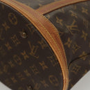 LOUIS VUITTON Monogram Bucket GM Shoulder Bag M42236 LV Auth 124661-14
