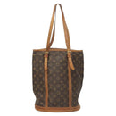 LOUIS VUITTON Monogram Bucket GM Shoulder Bag M42236 LV Auth 124661-13