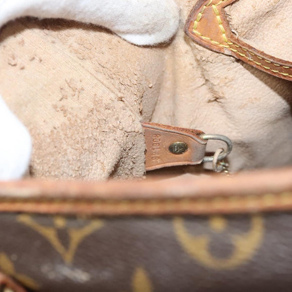 LOUIS VUITTON Monogram Bucket GM Shoulder Bag M42236 LV Auth 124661