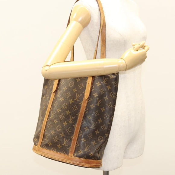 LOUIS VUITTON Monogram Bucket GM Shoulder Bag M42236 LV Auth 124661