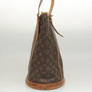 LOUIS VUITTON Monogram Bucket GM Shoulder Bag M42236 LV Auth 124661-4