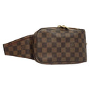 LOUIS VUITTON Damier Ebene Geronimos Shoulder Bag N51994 LV Auth 124677-1