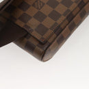 LOUIS VUITTON Damier Ebene Geronimos Shoulder Bag N51994 LV Auth 124677-16