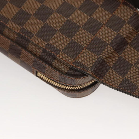 LOUIS VUITTON Damier Ebene Geronimos Shoulder Bag N51994 LV Auth 124677