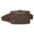 LOUIS VUITTON Damier Ebene Geronimos Shoulder Bag N51994 LV Auth 124677-13