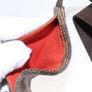 LOUIS VUITTON Damier Ebene Geronimos Shoulder Bag N51994 LV Auth 124677-21