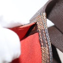 LOUIS VUITTON Damier Ebene Geronimos Shoulder Bag N51994 LV Auth 124677-12