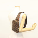 LOUIS VUITTON Damier Ebene Geronimos Shoulder Bag N51994 LV Auth 124677-22