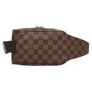 LOUIS VUITTON Damier Ebene Geronimos Shoulder Bag N51994 LV Auth 124677-2
