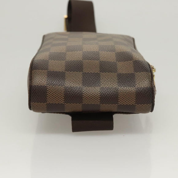 LOUIS VUITTON Damier Ebene Geronimos Shoulder Bag N51994 LV Auth 124677