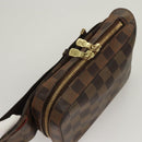 LOUIS VUITTON Damier Ebene Geronimos Shoulder Bag N51994 LV Auth 124677-6