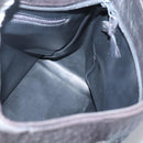 BALLY Hand Bag Leather Black Gold Auth 124686-19