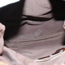 FENDI Zucca Canvas Hand Bag Brown Black gold Auth 124687-11