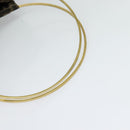 FENDI Zucca Canvas Hand Bag Brown Black gold Auth 124687-7