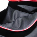 BVLGARI Shoulder Bag Enamel Red Gold Auth 124694-19