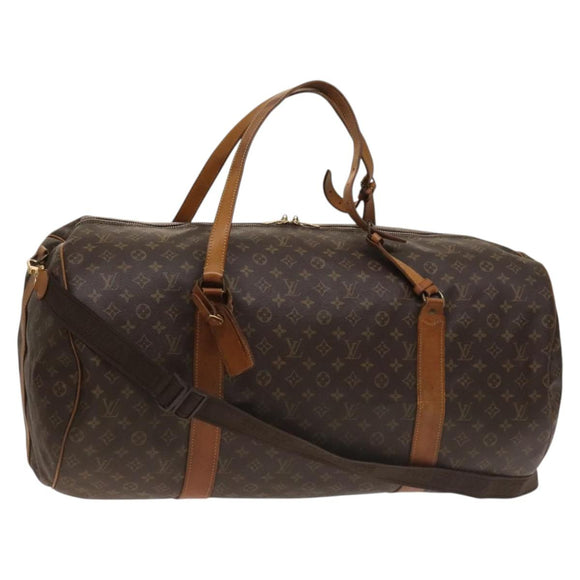 LOUIS VUITTON Monogram Sac Polochon 65 Boston Bag 2way M41222 LV Auth 124718