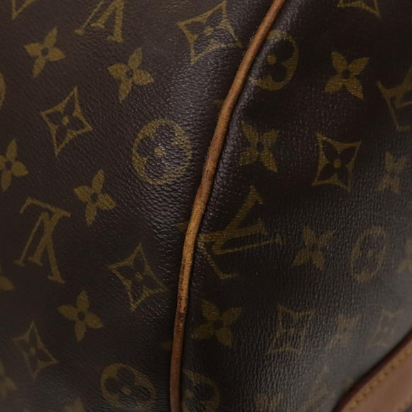 LOUIS VUITTON Monogram Sac Polochon 65 Boston Bag 2way M41222 LV Auth 124718