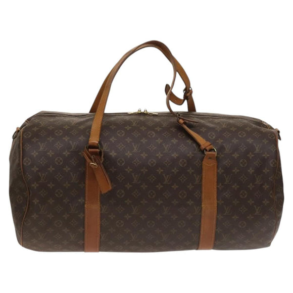 LOUIS VUITTON Monogram Sac Polochon 65 Boston Bag 2way M41222 LV Auth 124718