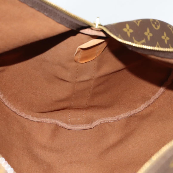 LOUIS VUITTON Monogram Sac Polochon 65 Boston Bag 2way M41222 LV Auth 124718