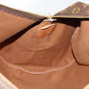 LOUIS VUITTON Monogram Sac Polochon 65 Boston Bag 2way M41222 LV Auth 124718-23