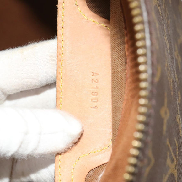 LOUIS VUITTON Monogram Sac Polochon 65 Boston Bag 2way M41222 LV Auth 124718