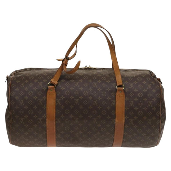 LOUIS VUITTON Monogram Sac Polochon 65 Boston Bag 2way M41222 LV Auth 124718