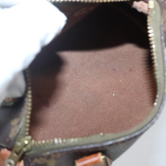 LOUIS VUITTON Monogram Mini Speedy Hand Bag M41534 LV Auth 124722