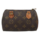 LOUIS VUITTON Monogram Mini Speedy Hand Bag M41534 LV Auth 124722-13