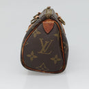 LOUIS VUITTON Monogram Mini Speedy Hand Bag M41534 LV Auth 124722-3