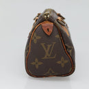 LOUIS VUITTON Monogram Mini Speedy Hand Bag M41534 LV Auth 124722-4