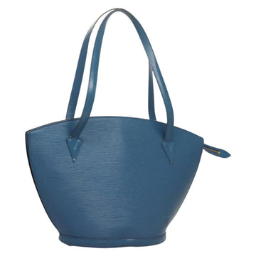 LOUIS VUITTON Epi Saint Jacques Shopping Shoulder Bag Blue M52275 LV Auth 124728