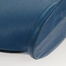 LOUIS VUITTON Epi Saint Jacques Shopping Shoulder Bag Blue M52275 LV Auth 124728-15