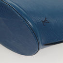 LOUIS VUITTON Epi Saint Jacques Shopping Shoulder Bag Blue M52275 LV Auth 124728-16