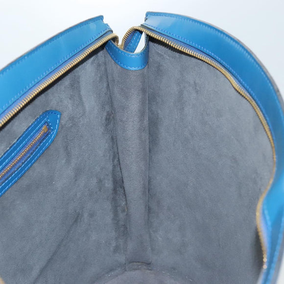 LOUIS VUITTON Epi Saint Jacques Shopping Shoulder Bag Blue M52275 LV Auth 124728