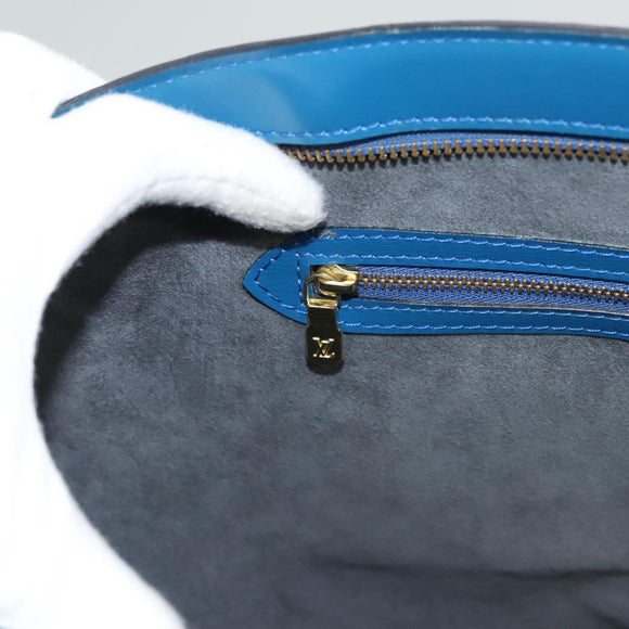 LOUIS VUITTON Epi Saint Jacques Shopping Shoulder Bag Blue M52275 LV Auth 124728