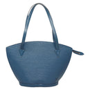 LOUIS VUITTON Epi Saint Jacques Shopping Shoulder Bag Blue M52275 LV Auth 124728-13