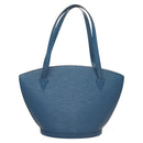 LOUIS VUITTON Epi Saint Jacques Shopping Shoulder Bag Blue M52275 LV Auth 124728-2