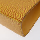 LOUIS VUITTON Epi Malesherbes Hand Bag Tassili Yellow Jonne M52379 Auth 124742-15