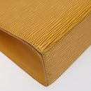 LOUIS VUITTON Epi Malesherbes Hand Bag Tassili Yellow Jonne M52379 Auth 124742-16